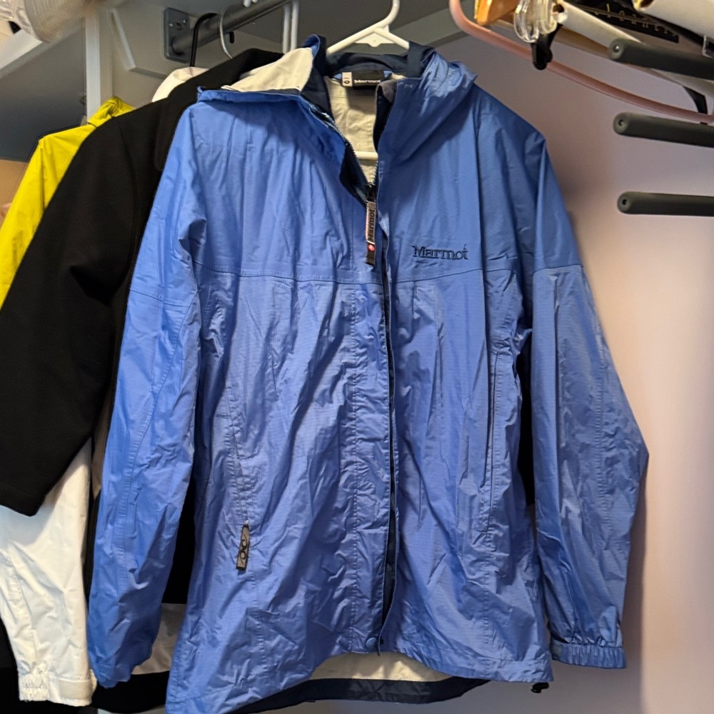 Marmot Sky Blue Hooded Jacket